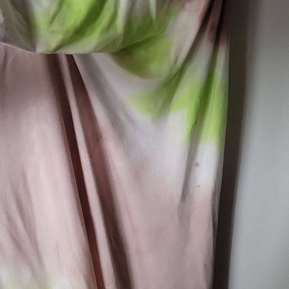 Young Fabulous Broke XS Hamptons Long Maxi Dress Bodycon Tie Dye Ombre Sexy Neon - Picture 7 of 13